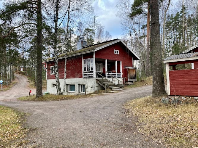 Ahvenlampi saunas — kuva